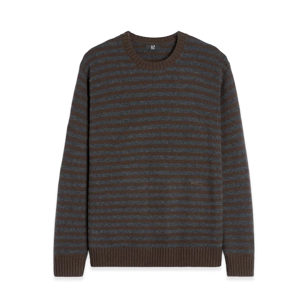 Gap x A.P.C. Cashmere Sweater "Wood Brown"