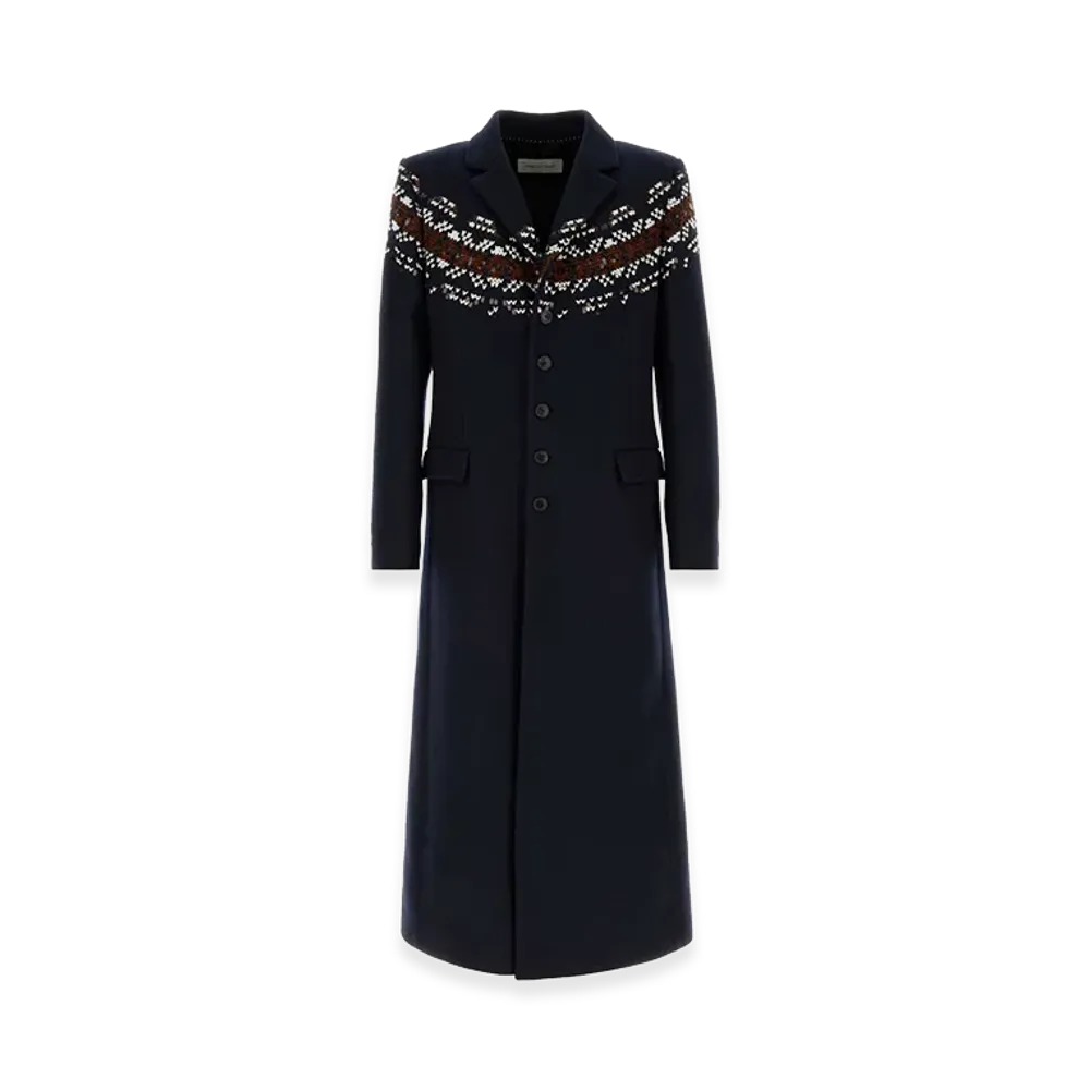 DRIES VAN NOTEN Coat "Blue"