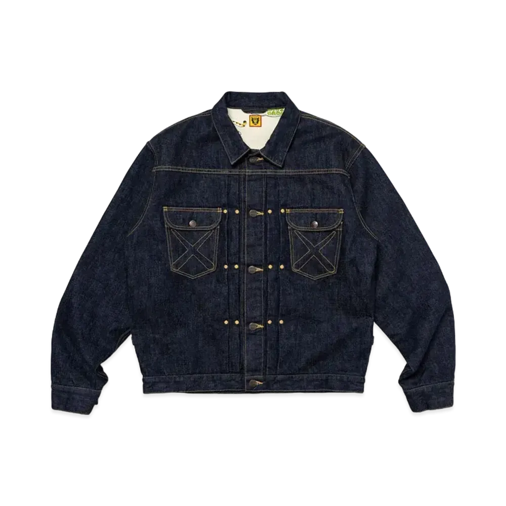 HUMAN MADE x KAWS Made Denim Work Jacket #1 "Indigo"