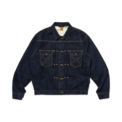 HUMAN MADE x KAWS Made Denim Work Jacket #1 "Indigo"