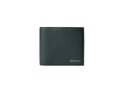 GUCCI Bi-Fold Wallet with Gucci Logo "Dark Green"