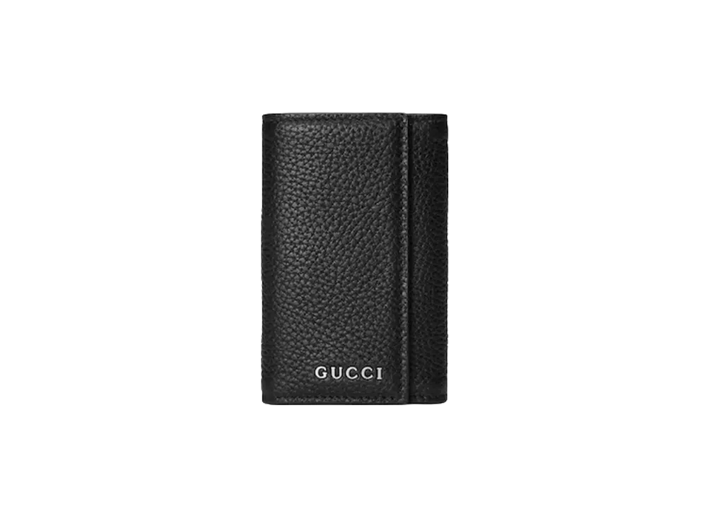 GUCCI Logo Keychain "Black"