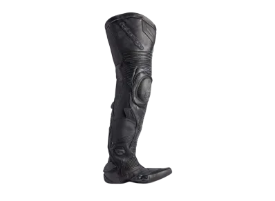 BALENCIAGA Biker 90mm Over-The-Knee Boot "Black"