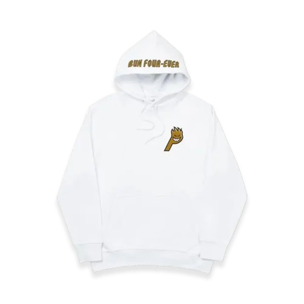 PALACE Live To Bun Hood "White"