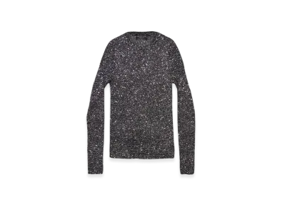 BALENCIAGA Women's Fitted Sweater "Black"