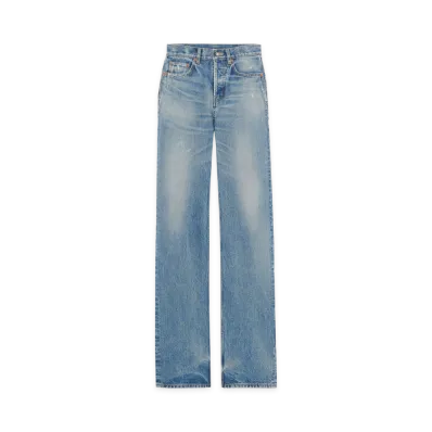 Saint Laurent Women's Jeans "Light Blue"