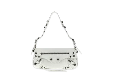 BALENCIAGA Women's 'Le Cagole S' Crossbody Bag "White"