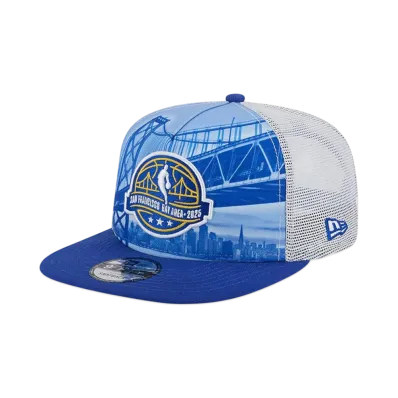 NEW ERA 9Fifty A-Frame Tracker 2025 NBA ALL STAR GAME All Over Print "Blue/White"