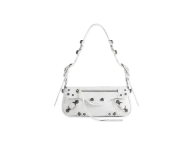 BALENCIAGA Le Cagole XS Plus Small Shoulder Bag "White"
