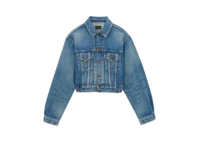 Saint Laurent Women's 80's Jacket "Japan Vintage Blue"