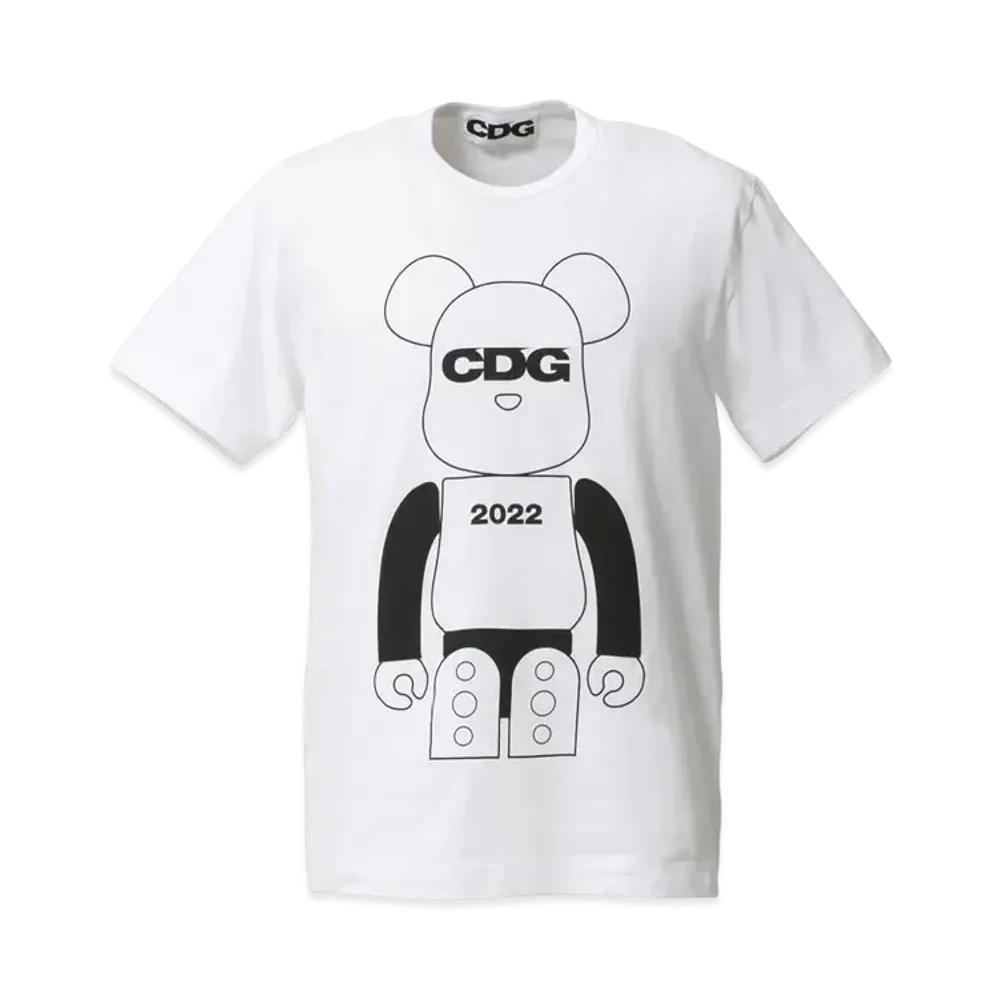Bearbrick x CDG T-SHIRT "White"
