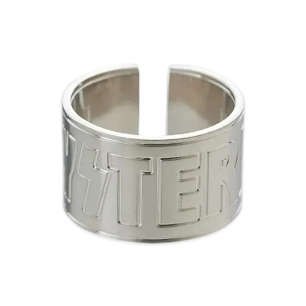 HYSTERIC GLAMOUR Logo Ring "Silver"