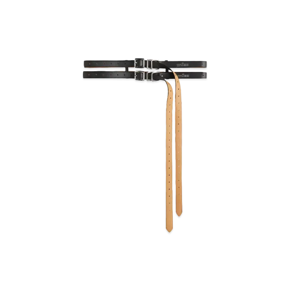 rokh x H&M Leather Double Belt "Black"