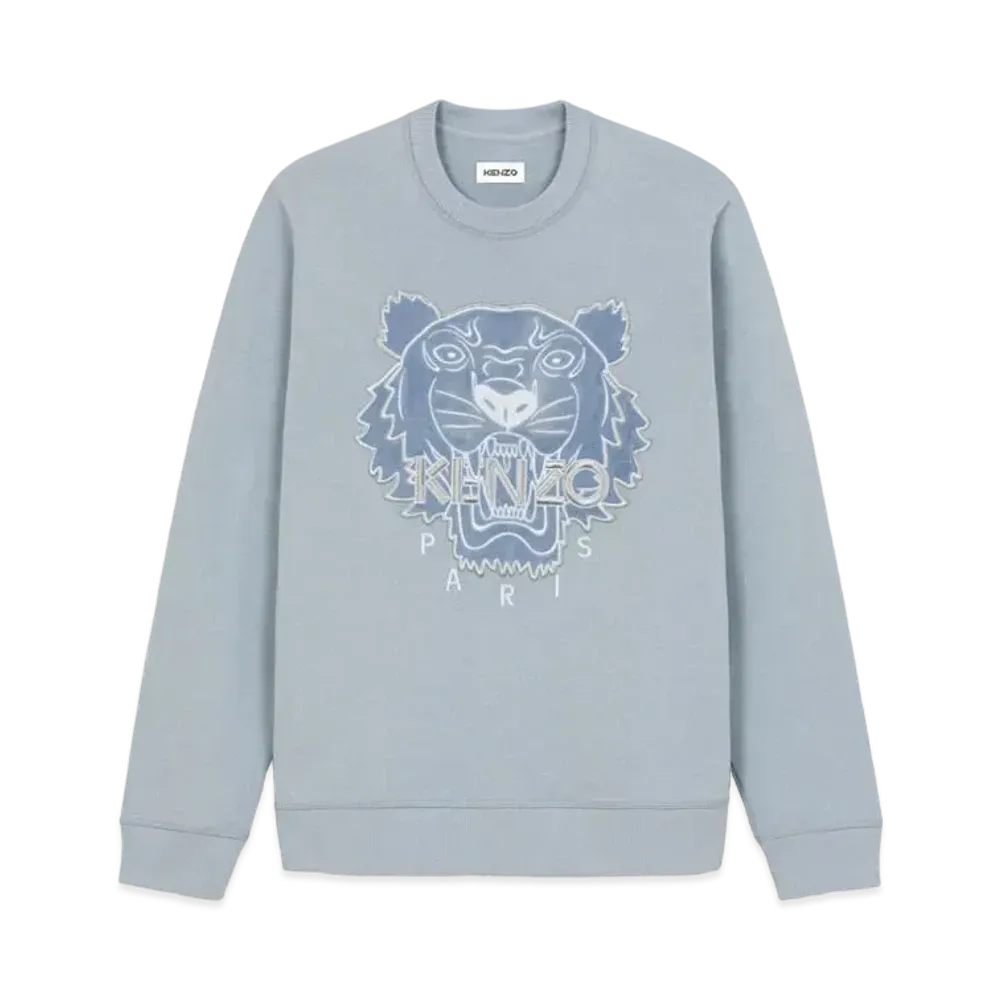 KENZO SweatShirt Tiger 'The Winter Capsule' "Glacier"