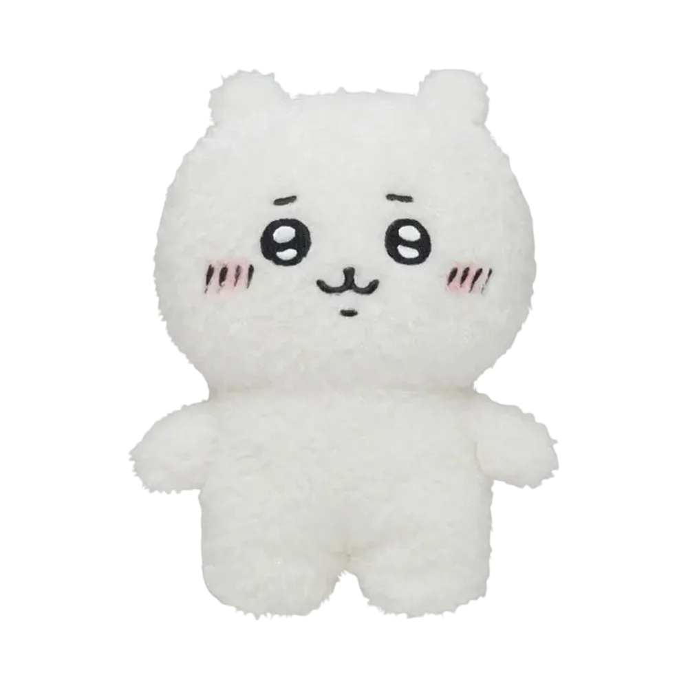 Gray Parka Service -Chikawa- Stand on Chiikawa Daichi! Sukuttot Plush toy (Chikawa)