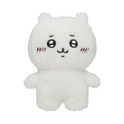 Gray Parka Service -Chikawa- Stand on Chiikawa Daichi! Sukuttot Plush toy (Chikawa)