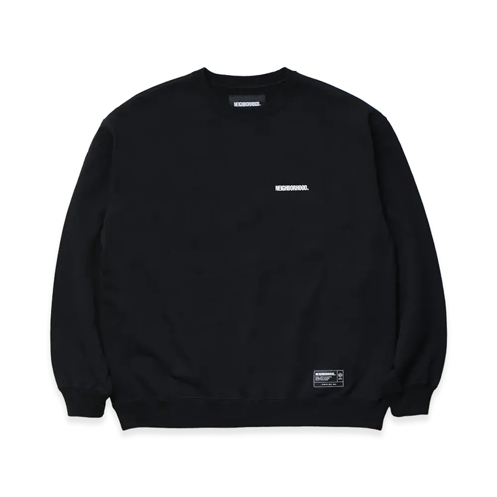 NEIGHBORHOOD Staple Sweat Shirt LS "Black"