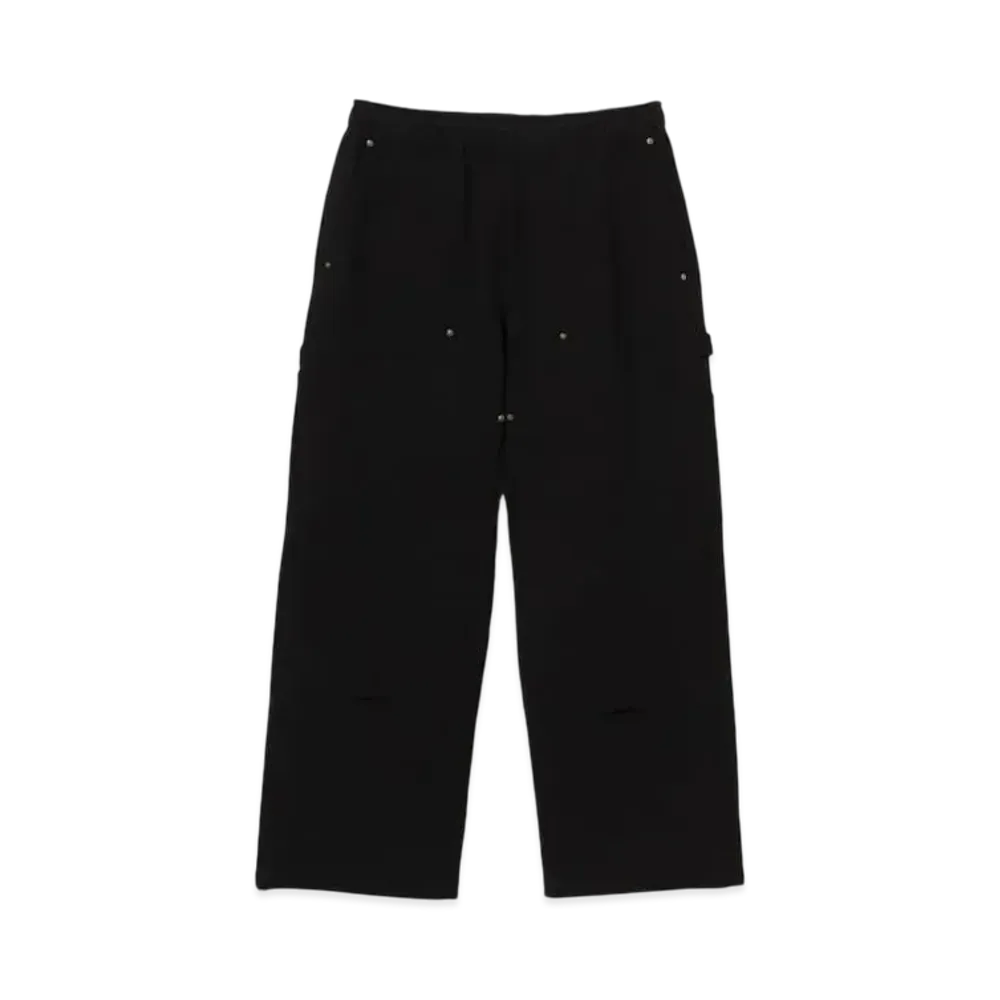 BEAMS Double Knee Sweatpants "Black"