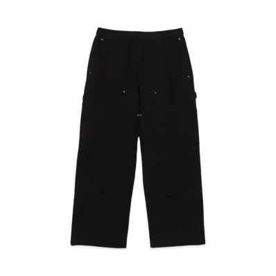 BEAMS Double Knee Sweatpants "Black"