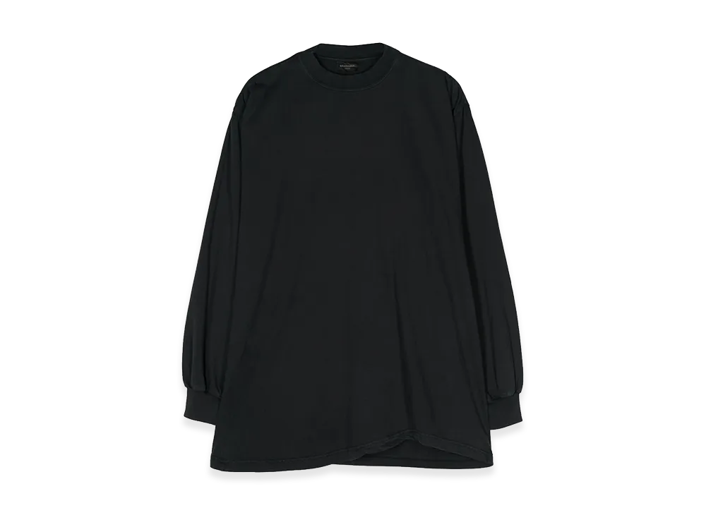 BALENCIAGA Women's Long Sleeve T-Shirts "Black"