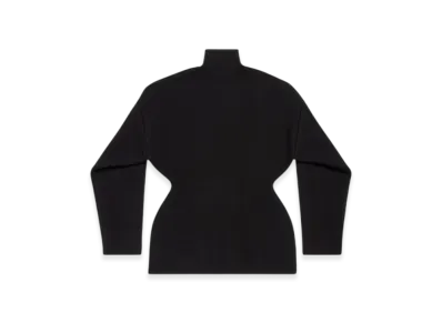 BALENCIAGA Hourglass Turtleneck Sweater "Black"