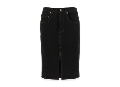 Saint Laurent Women's Pencil Skirt "Black"