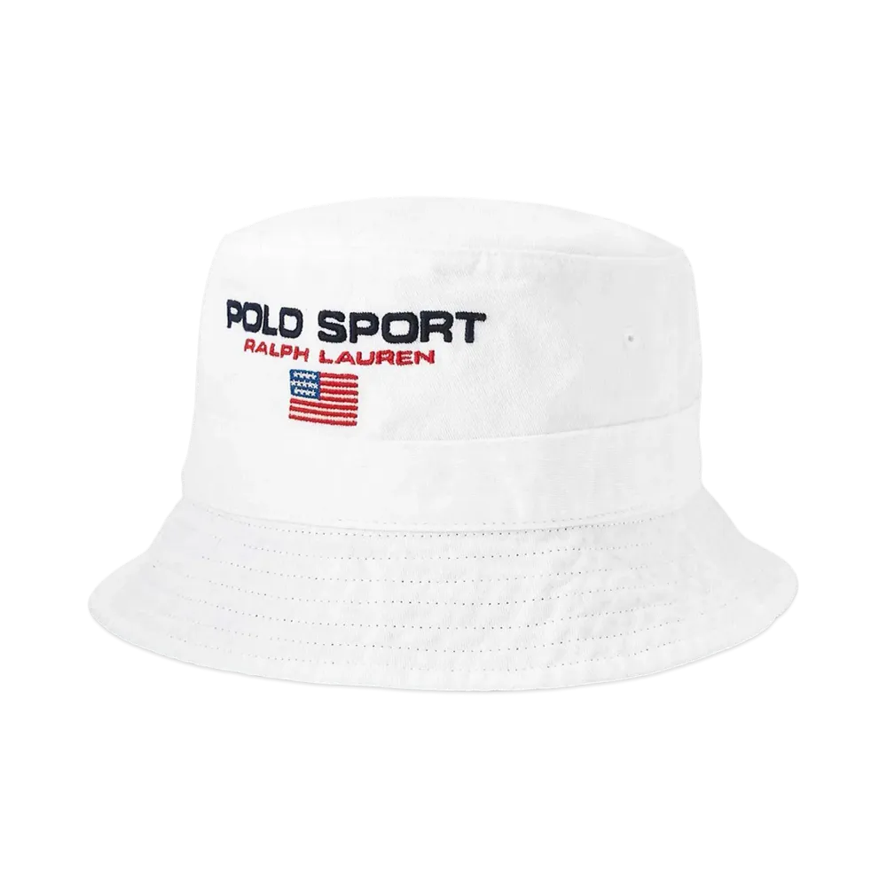 Polo Ralph Lauren Polo Sport Chino Bucket Hat "White"