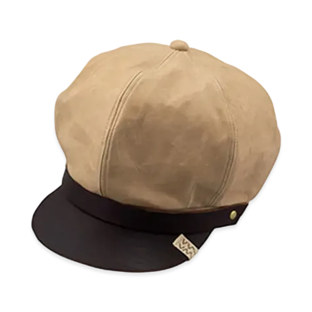 visvim BIKER HAT (FR VEG.LB) "Beige"