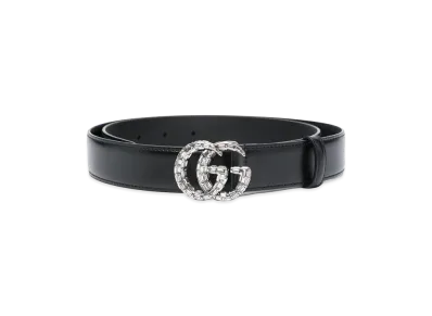 GUCCI Women's 'GG Marmont' Belt "Gray"