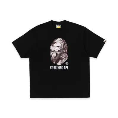 A BATHING APE By Bathing Ape Relaxed Fit Tee "Black"