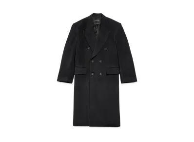 BALENCIAGA Men's Regular Fit Coat "Black"