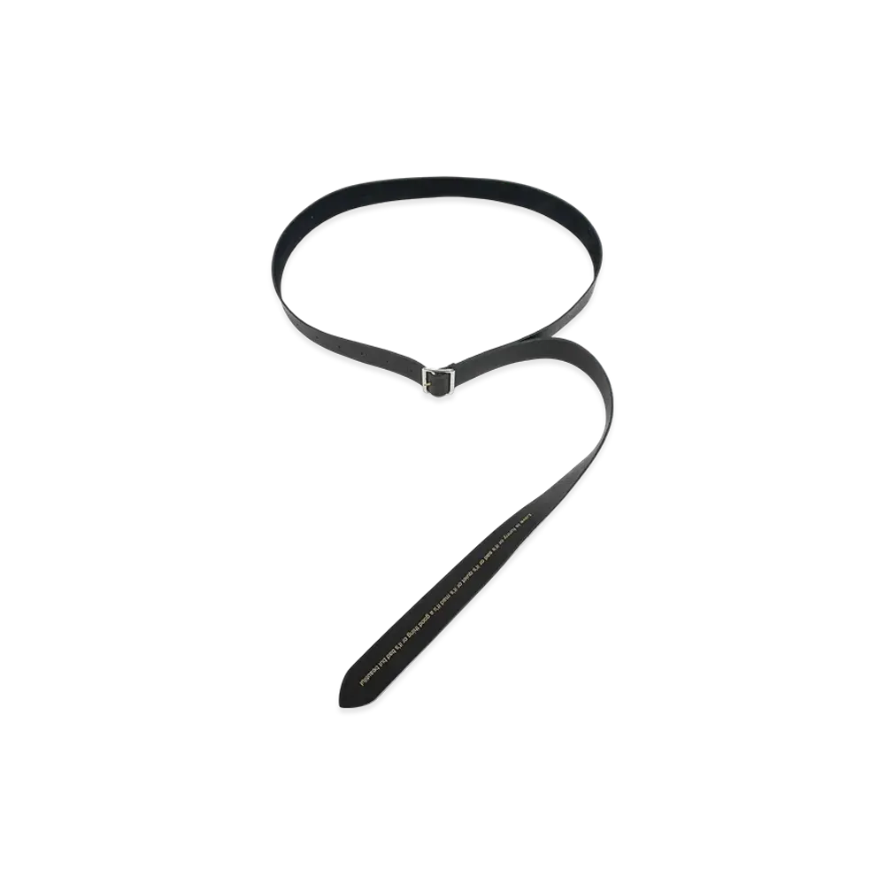 UNDERCOVER Cowhide Leather Belt "Black"