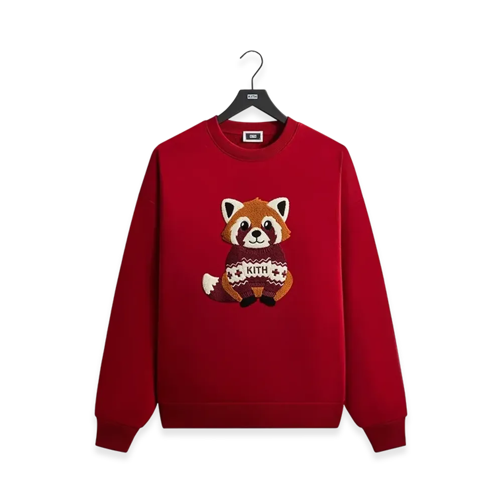Kithmas Red Panda Nelson Crewneck "Allure"