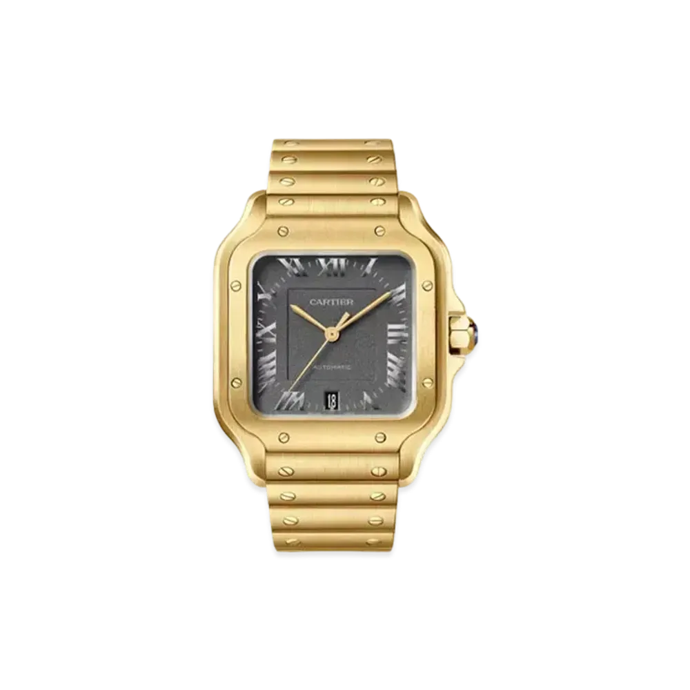 Cartier Santos de Cartier Watch Large Model Japan Exclusive "Yellow Gold" WGSA0101