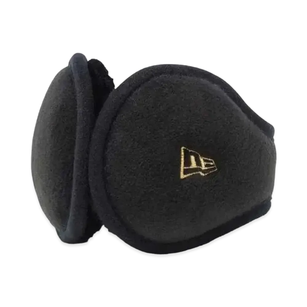 NEW ERA Earmuffs "Black/Gold"