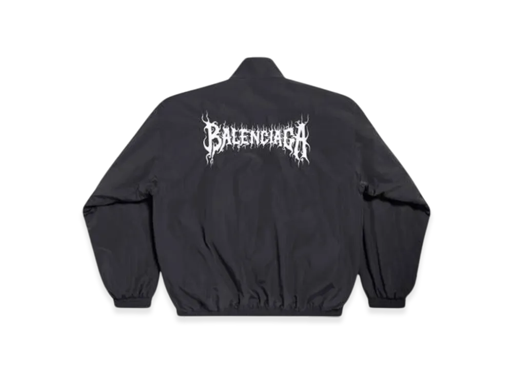 BALENCIAGA DIY Metal Outline Tracksuit Jacket in "Black"