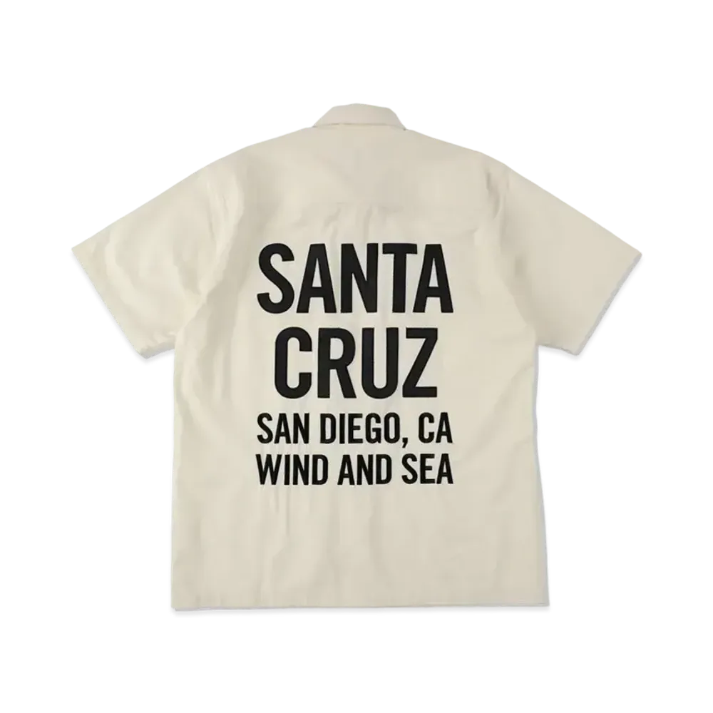 WIND AND SEA SD Santacruz Work Shirt "Ivory"