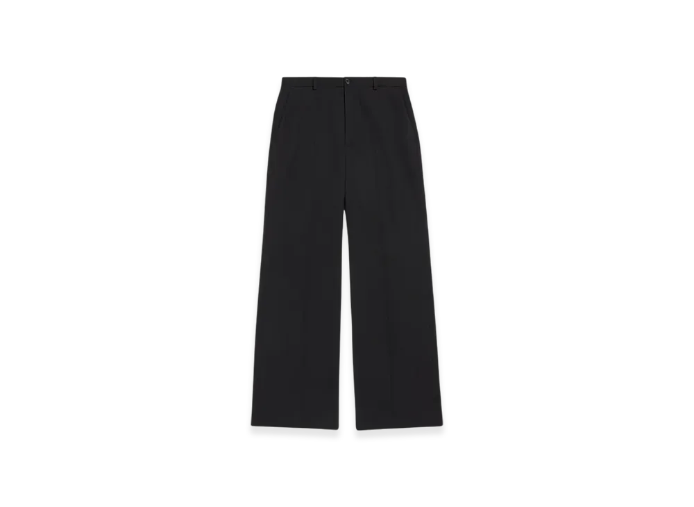 BALENCIAGA Women's Regular Fit Tailored Pants in "Black"