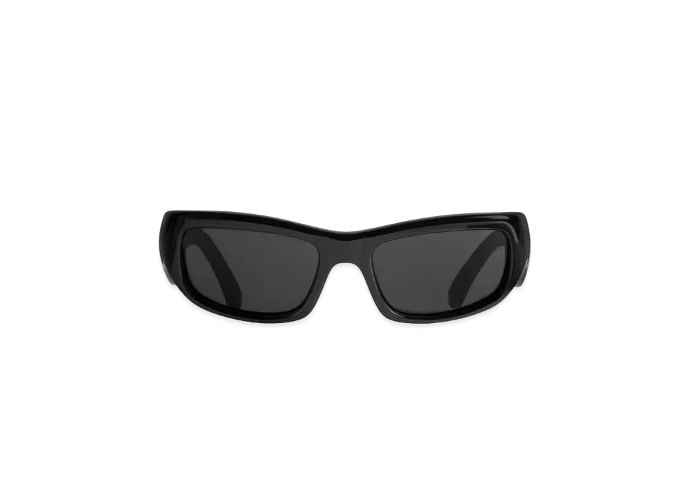 BALENCIAGA Hamptons Rectangle Sunglasses "Black"