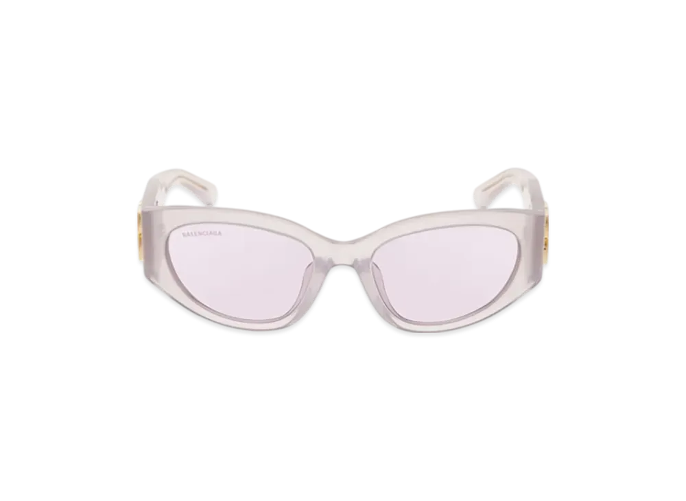 BALENCIAGA Bossy Round AF Sunglasses "Light Pink"