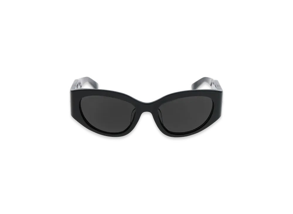 BALENCIAGA Bossy Round Af Sunglasses "Black"