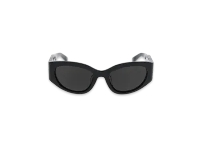 BALENCIAGA Bossy Round Af Sunglasses "Black"