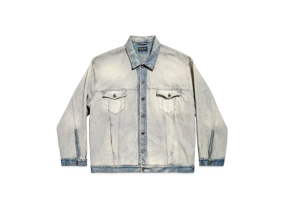 BALENCIAGA Oversized Jacket "Light Blue"