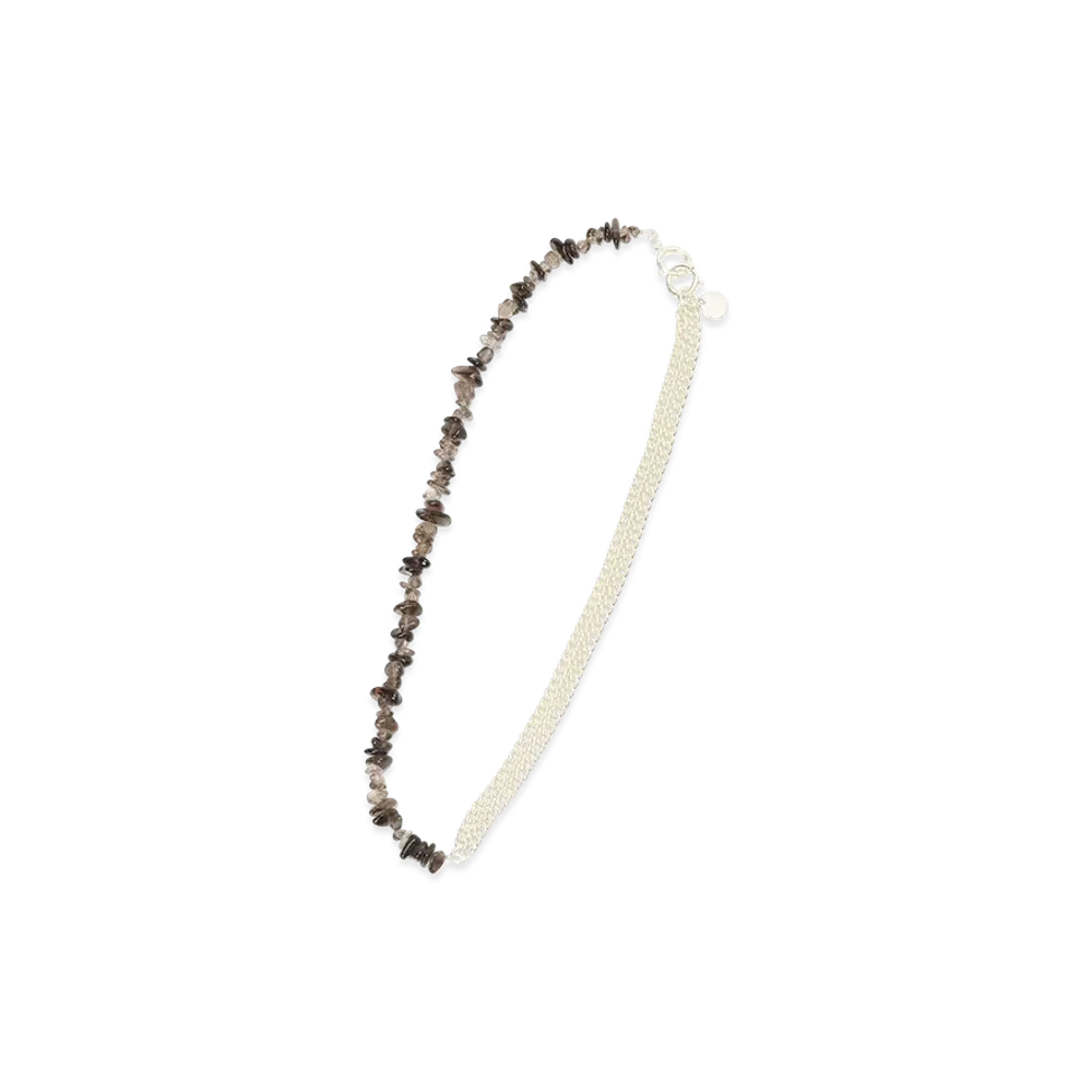 S'YTE Smoky Quartz Beads Necklace "Brown"
