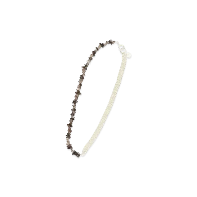 S'YTE Smoky Quartz Beads Necklace "Brown"