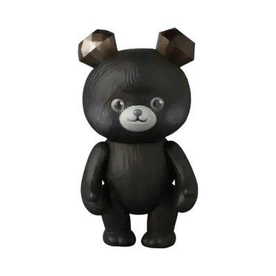 MEDICOM TOY Jewel Bear (Black Diamond Color Ver.)