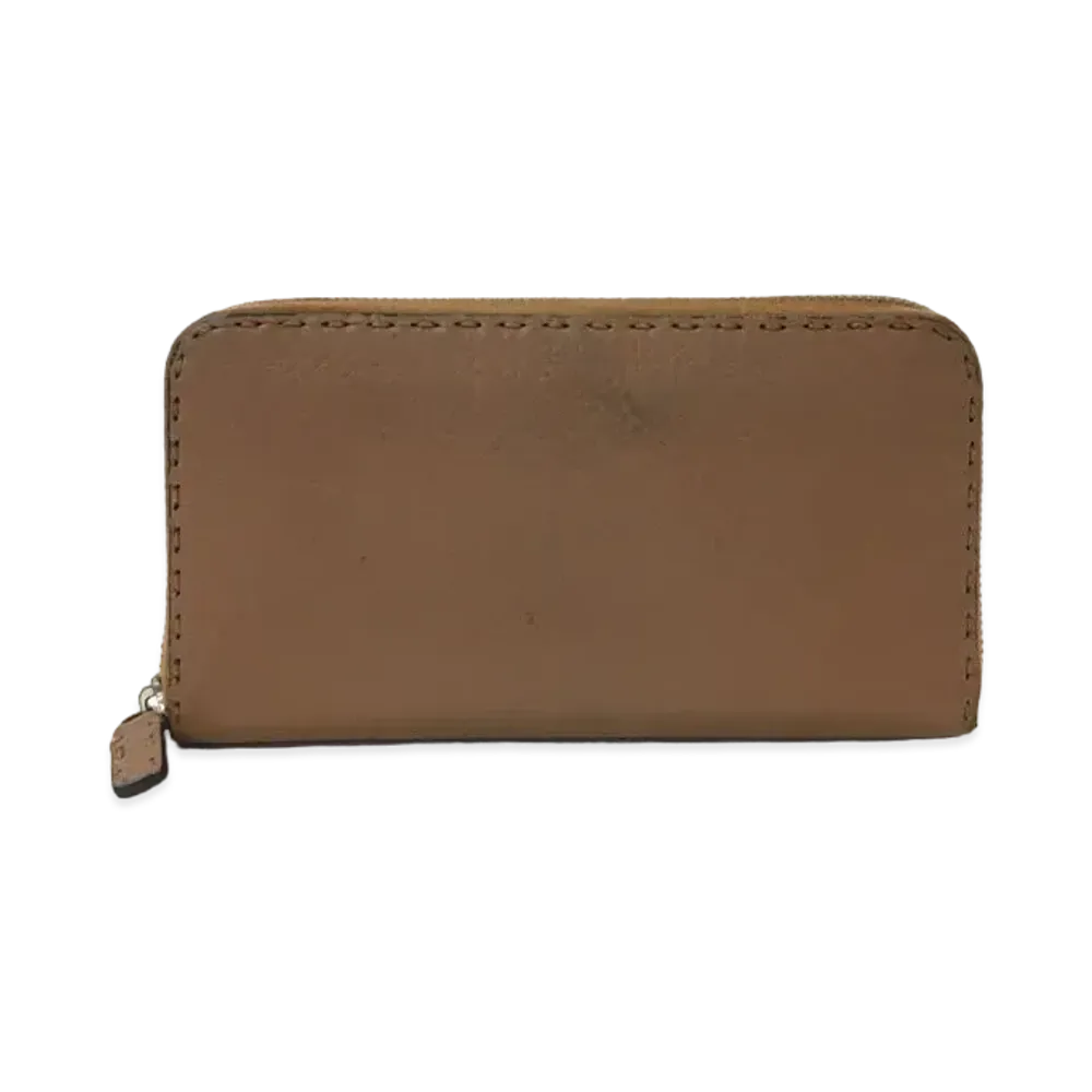 FENDI Selleria Long Wallet "Brown"