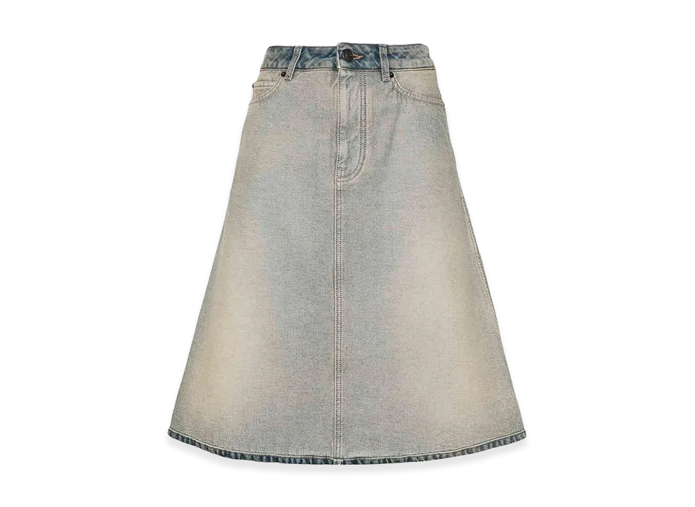 BALENCIAGA Women's Skirts "Light Blue"
