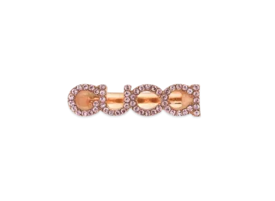 GUCCI "GUCCI" Logo Ring "Gold"