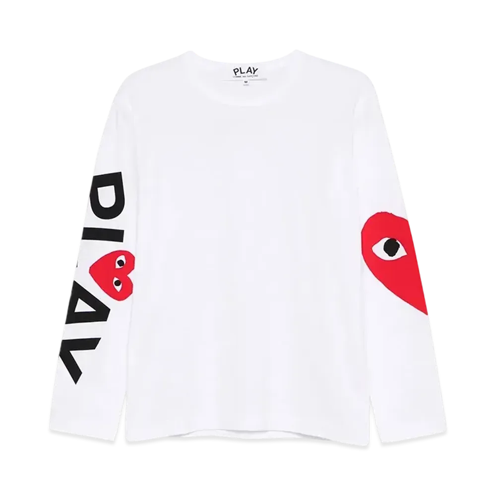 PLAY COMME des GARCONS Tee "White"